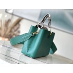 𝐋𝐎𝐔𝐈𝐒𝐕𝐔𝐈𝐓𝐓𝐎𝐍 N80931/M48865 Green Snake Shoulder This Capuchines BB handbag